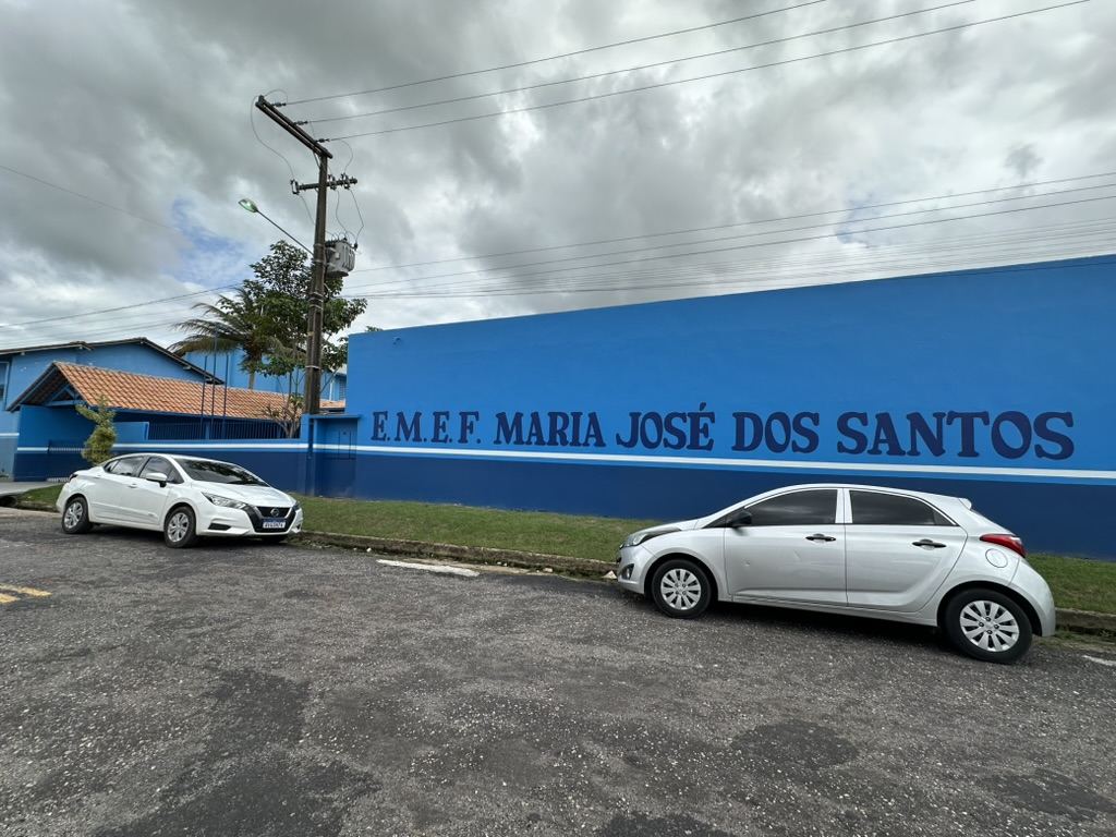 Fachada da E.M.E.F. Maria José dos Santos
