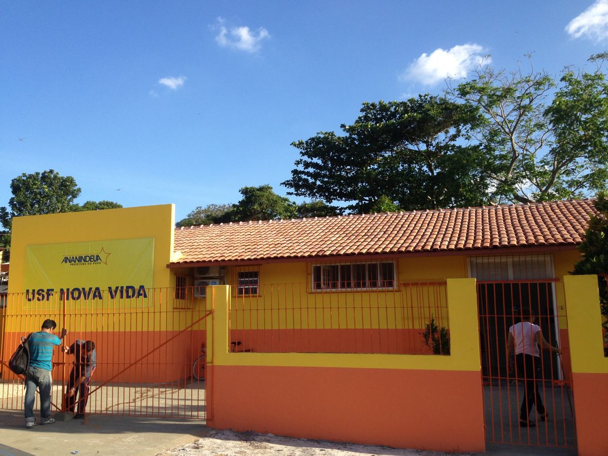 Fachada da USF Nova Vida